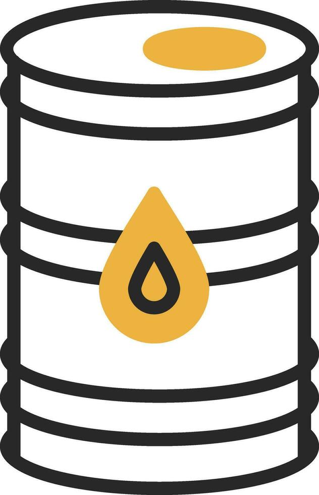 dippel pétrole vecteur icône conception