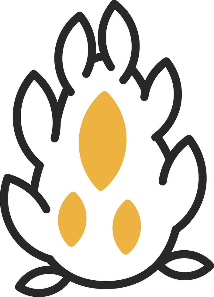 pitaya vecteur icône conception