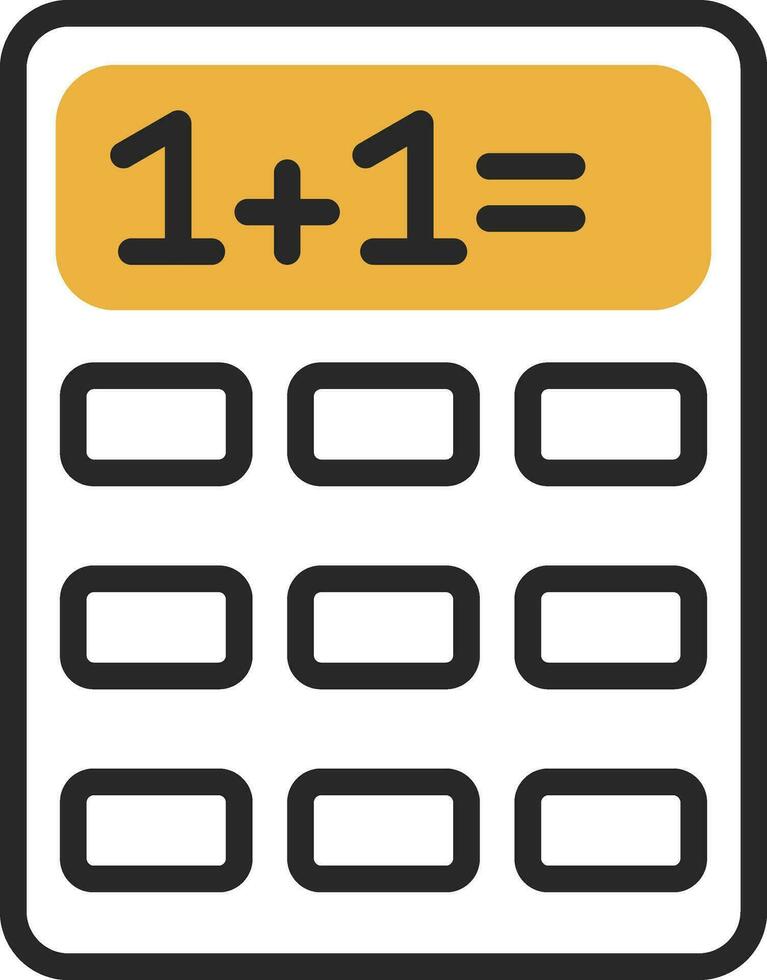 calcul vecteur icône conception