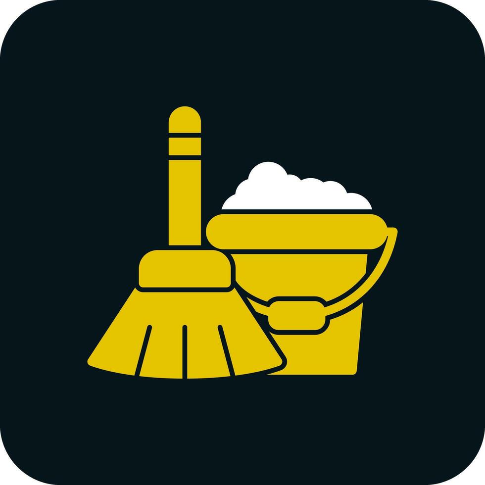 conception d'icône de vecteur de nettoyage