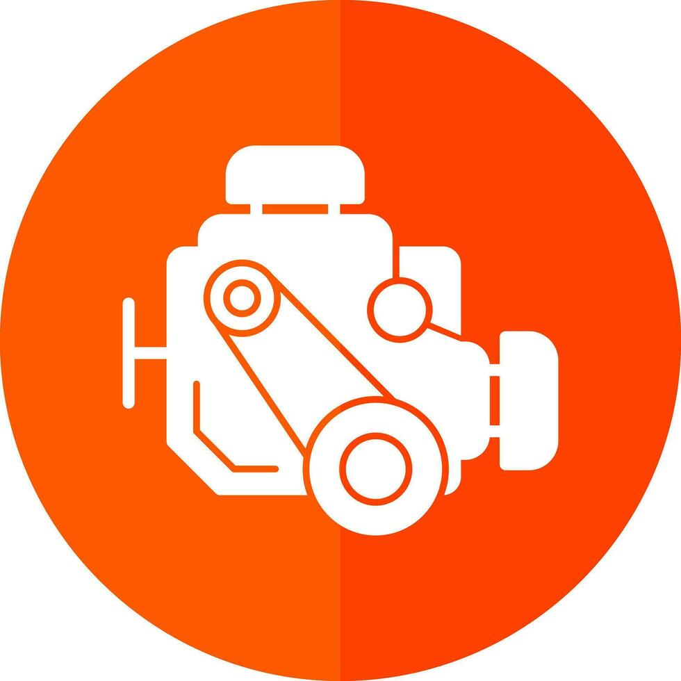 conception d'icône de vecteur de moteur de voiture