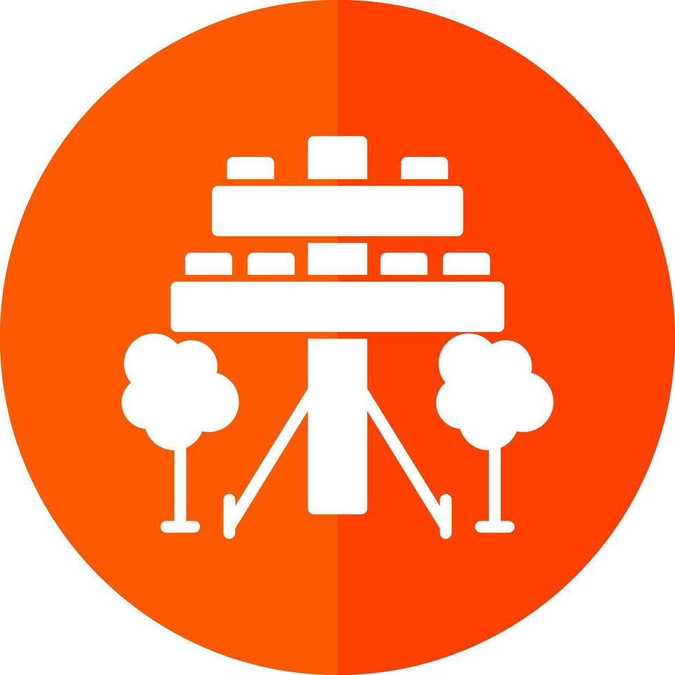 conception d'icône de vecteur de poteau électrique