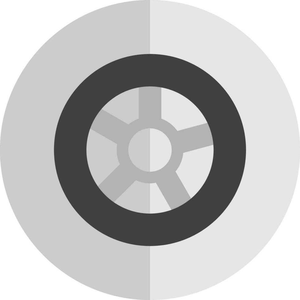 conception d'icône de vecteur de roue