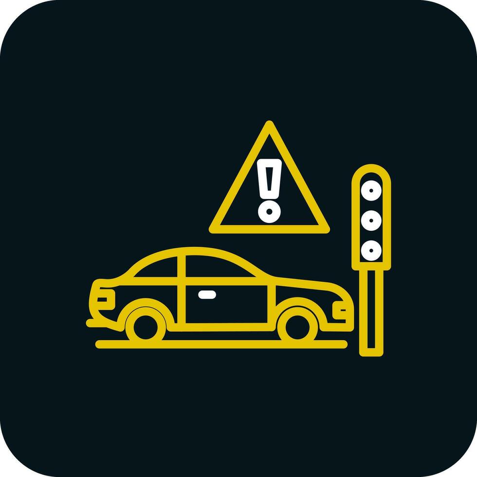 conception d'icône de vecteur d'avertissement