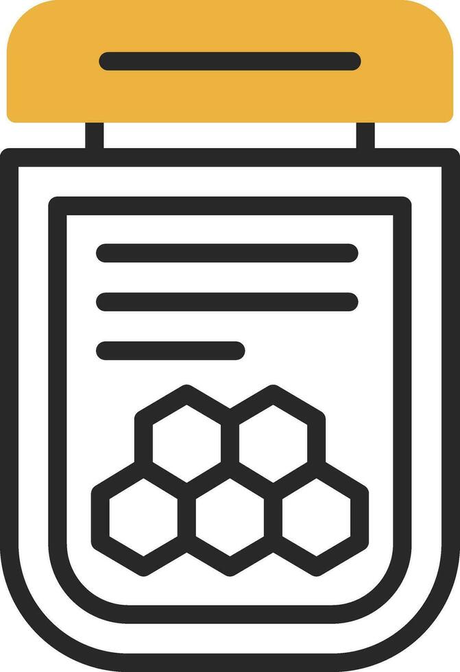 conception d'icône de vecteur de miel