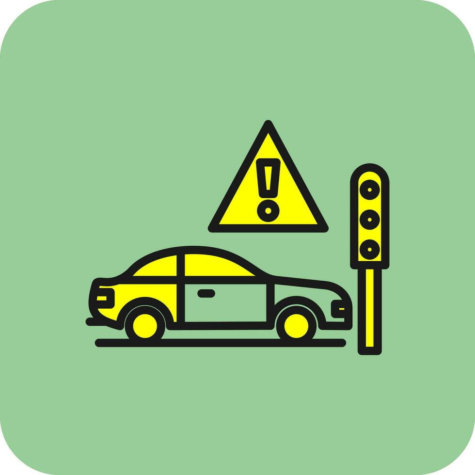 conception d'icône de vecteur d'avertissement