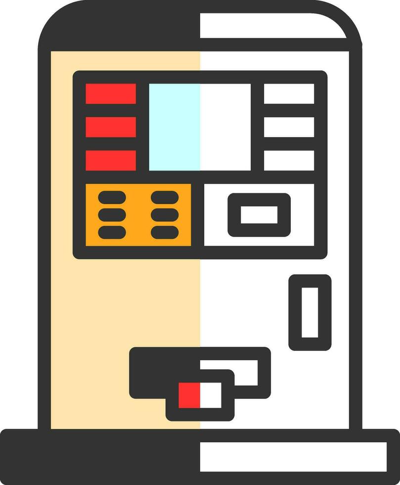 conception d'icône de vecteur atm