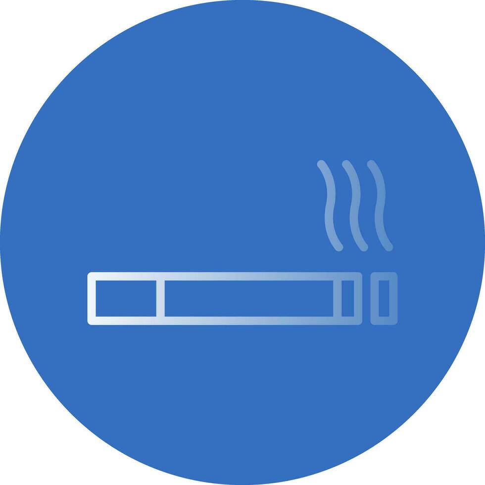 conception d'icône de vecteur de cigarette