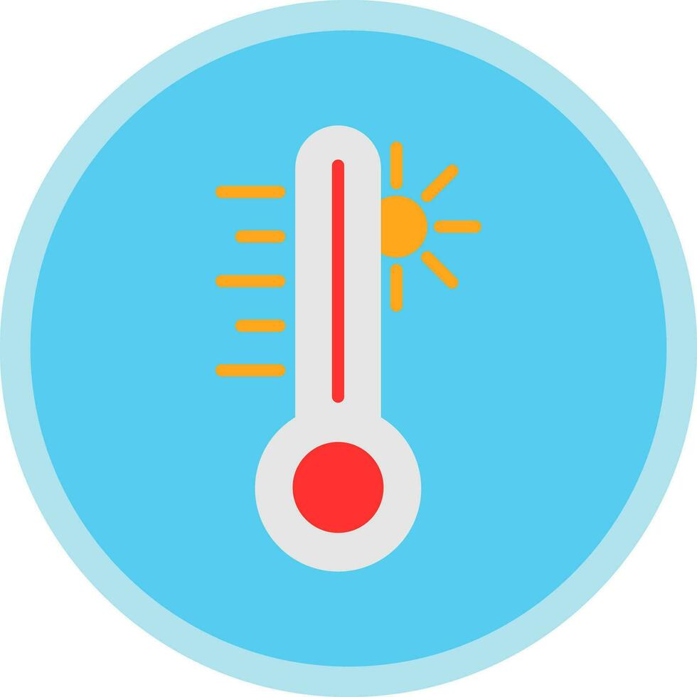 conception d'icône de vecteur de thermomètre