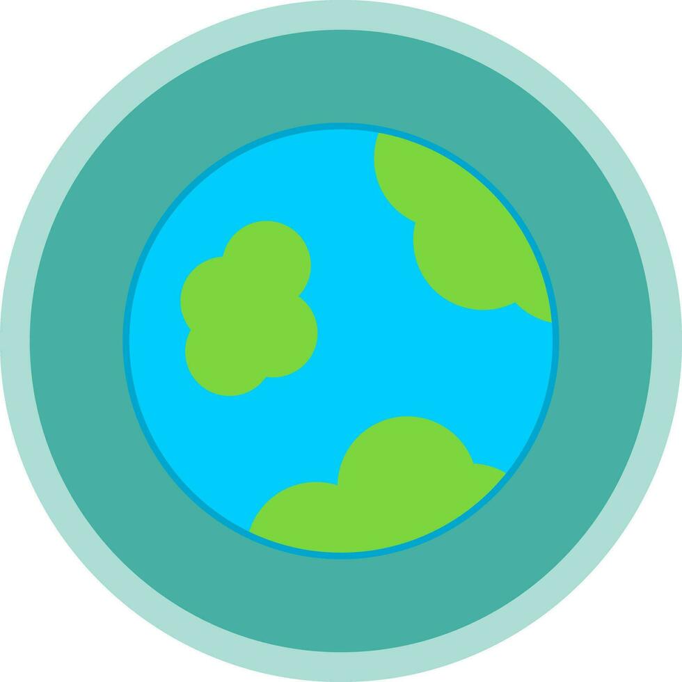 conception d'icône de vecteur de planète terre