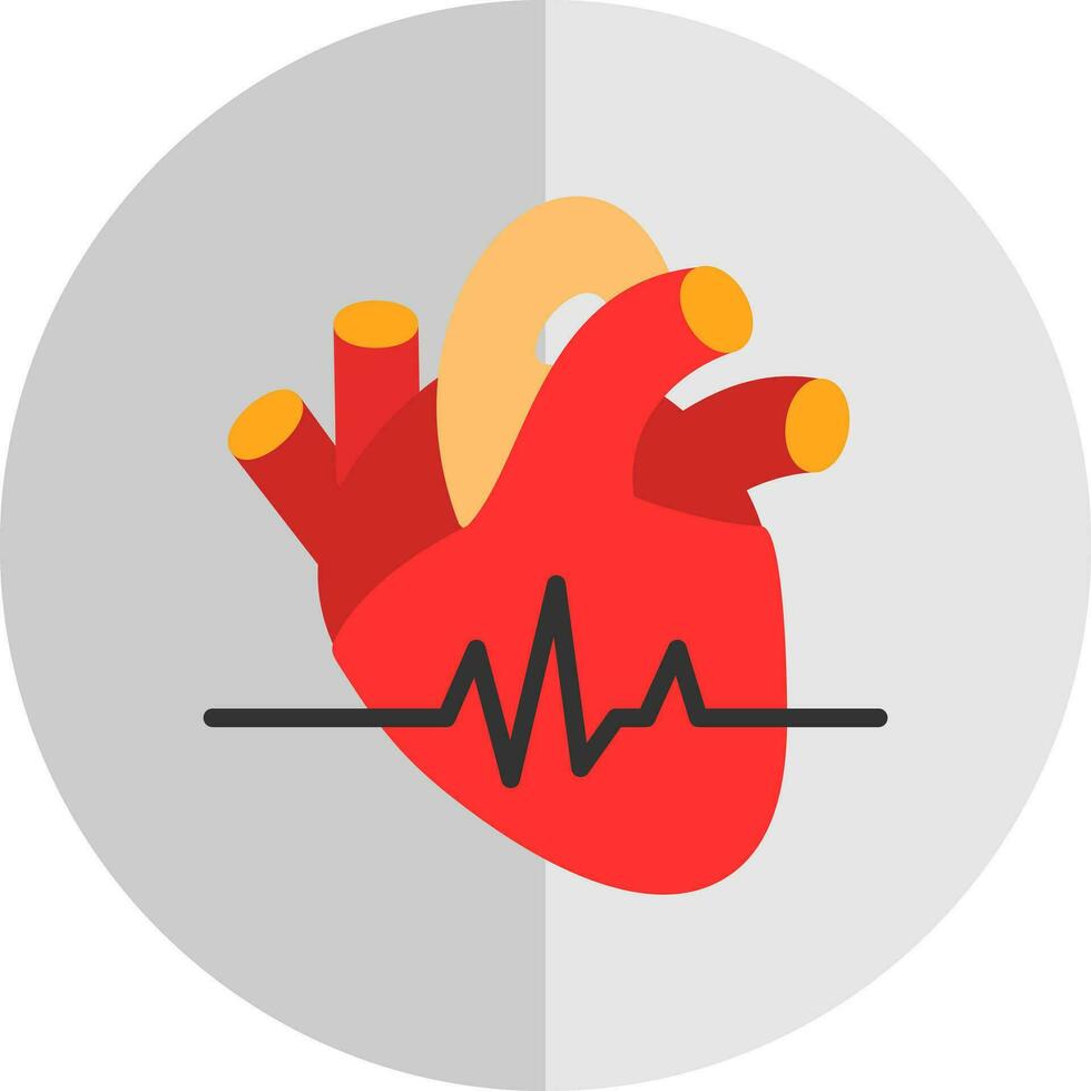 conception d'icône de vecteur de fréquence cardiaque