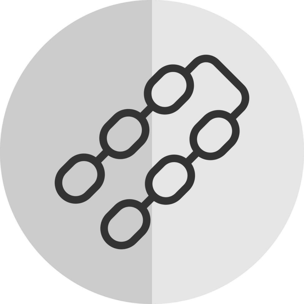 chaîne vecteur icône conception