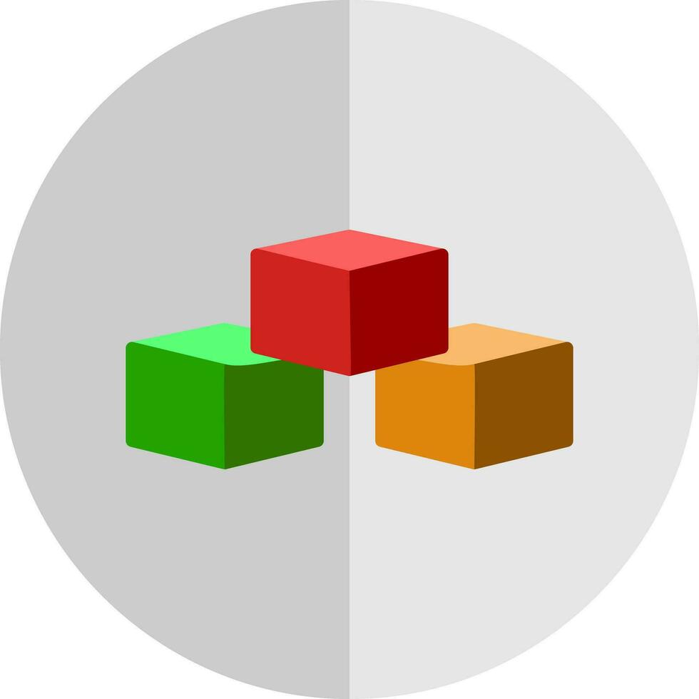 conception d'icônes vectorielles de blocs vecteur