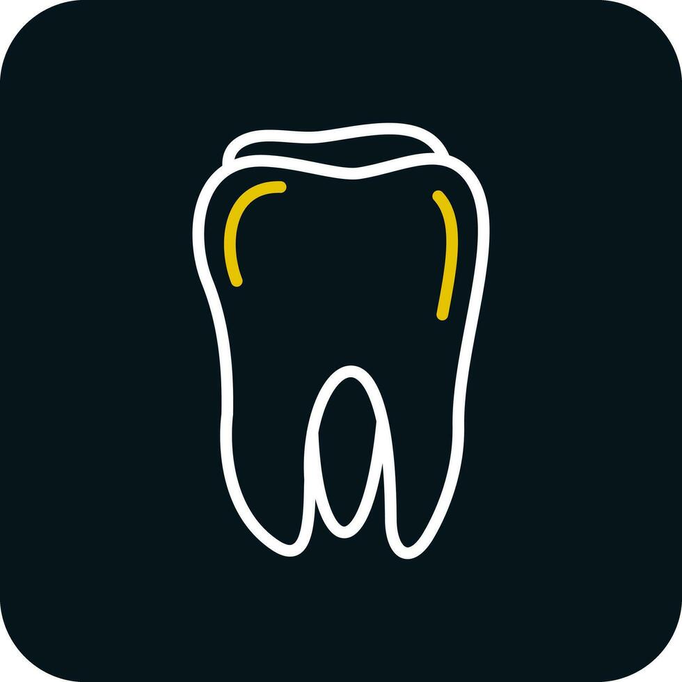 conception d'icône de vecteur de dent