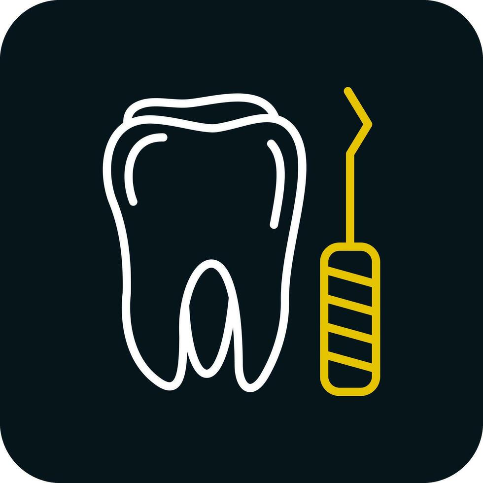 conception d'icône de vecteur de dentiste