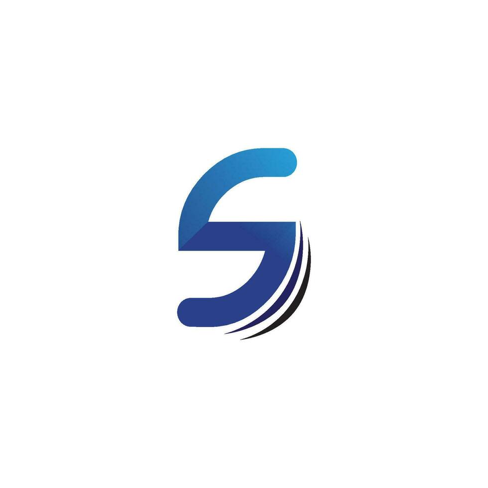 s logo et s lettre conception vecteur affaires logo
