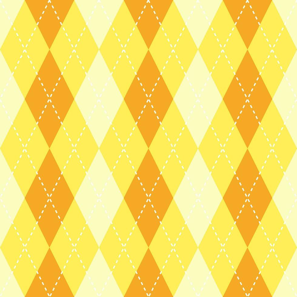 Jaune argyle modèle. argyle vecteur modèle. argyle modèle. sans couture géométrique modèle pour vêtements, emballage papier, toile de fond, arrière-plan, cadeau carte, chandail.