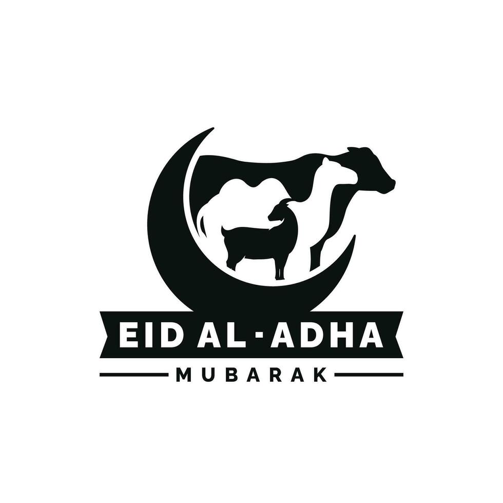 eid Al adha illustration. idiot adha illustration conception vecteur