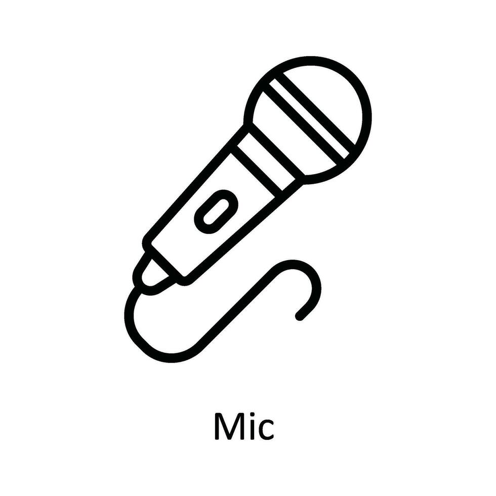 micro vecteur contour icône conception illustration. réseau et la communication symbole sur blanc Contexte eps dix fichier