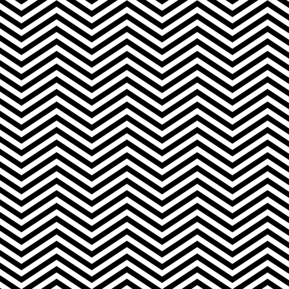 zigzag lignes dans monochrome sur blanc Contexte vecteur