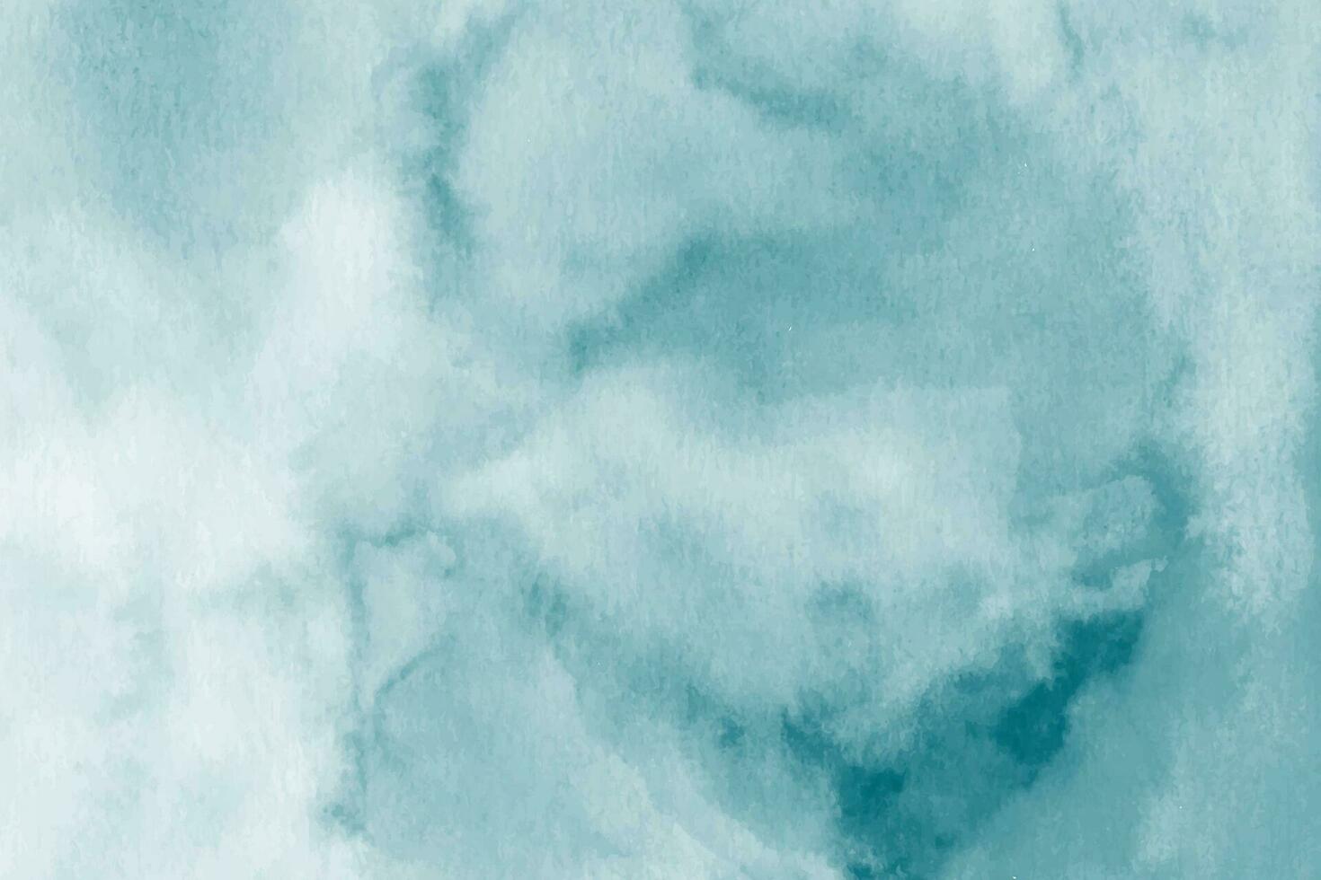 abstrait bleu aquarelle Contexte. l'eau Couleur peindre brosse papier texture vecteur