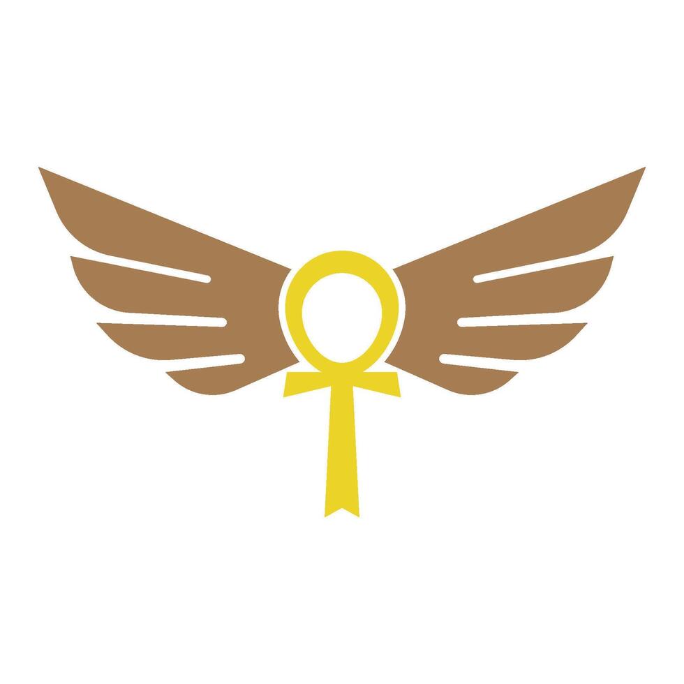 création d'icône logo aigle vecteur