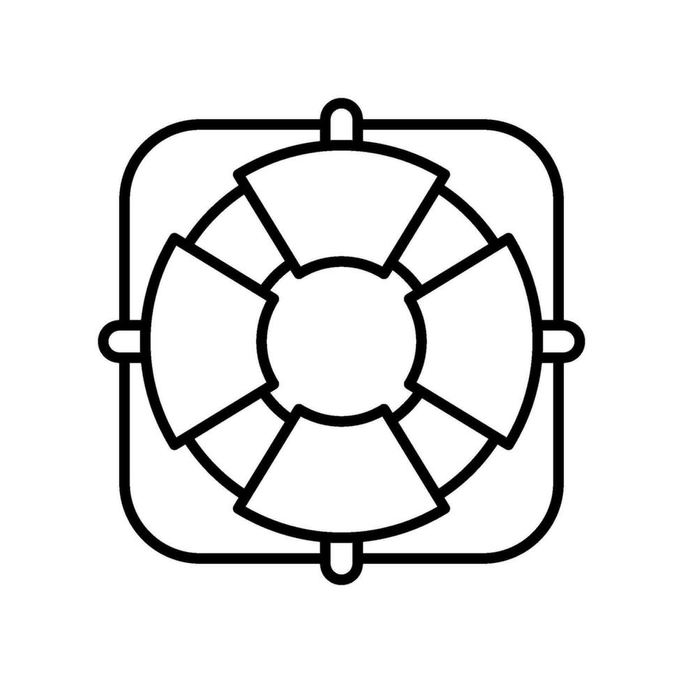 bouée de sauvetage icône vecteur conception modèles Facile et moderne