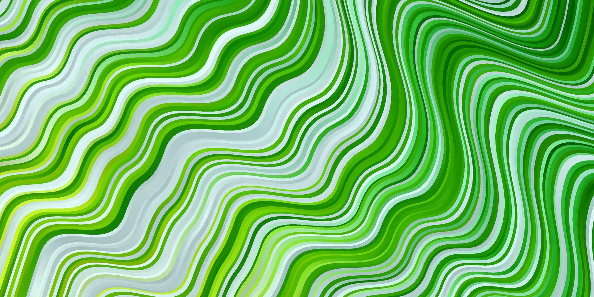 disposition de vecteur vert clair, jaune avec des lignes tordues.