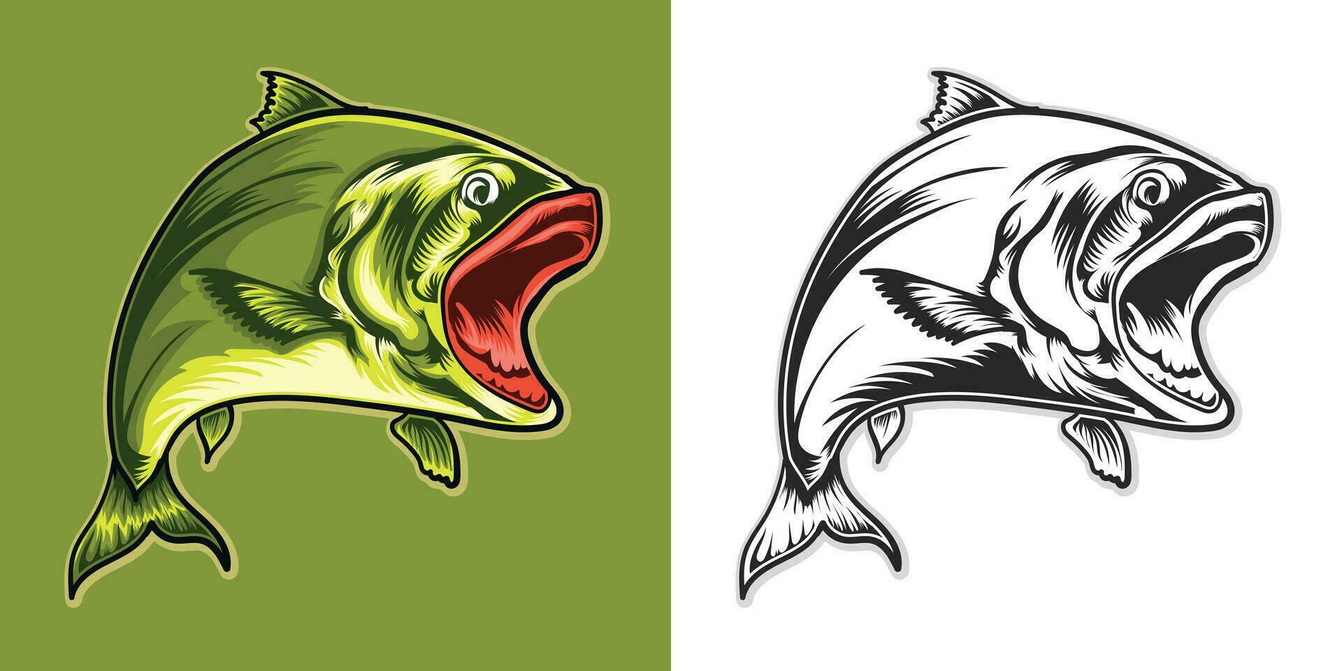 poisson vecteur conception illustration ensemble.
