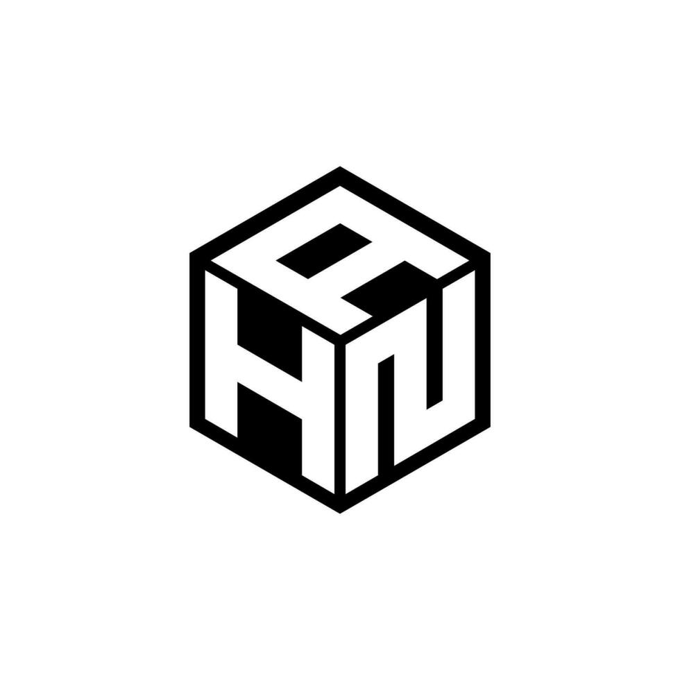 hna lettre logo conception dans illustration. vecteur logo, calligraphie dessins pour logo, affiche, invitation, etc.