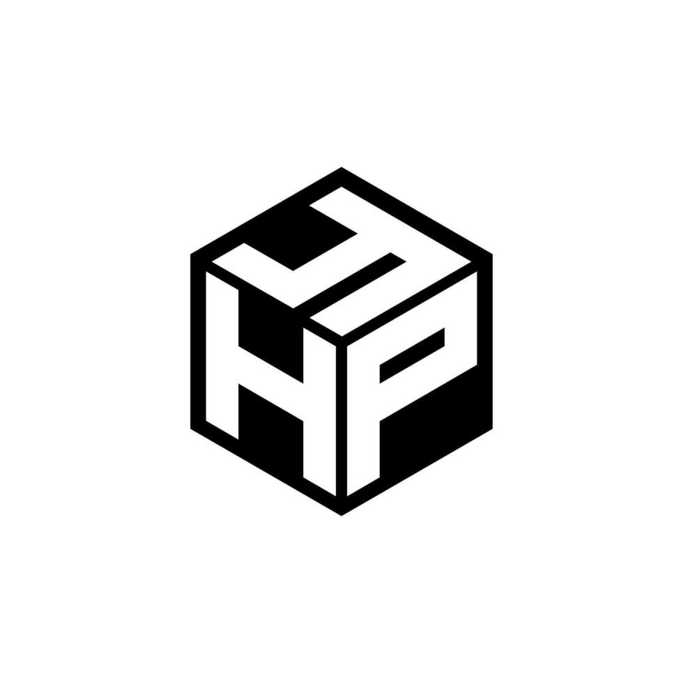 hpy lettre logo conception dans illustration. vecteur logo, calligraphie dessins pour logo, affiche, invitation, etc.