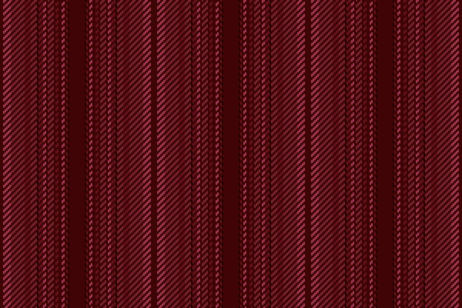 lignes textile Bande de texture sans couture Contexte avec une vecteur verticale modèle tissu.