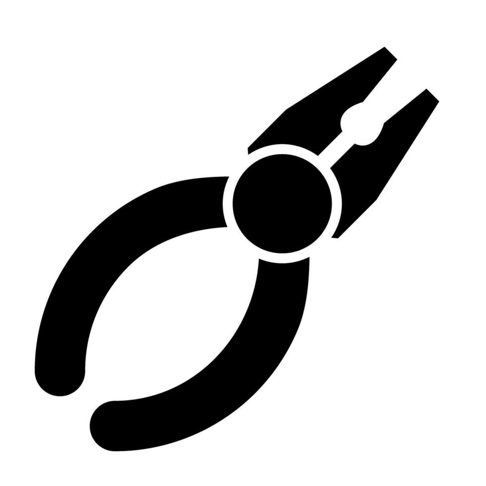 pinces vecteur glyphe icône pour personnel et commercial utiliser.