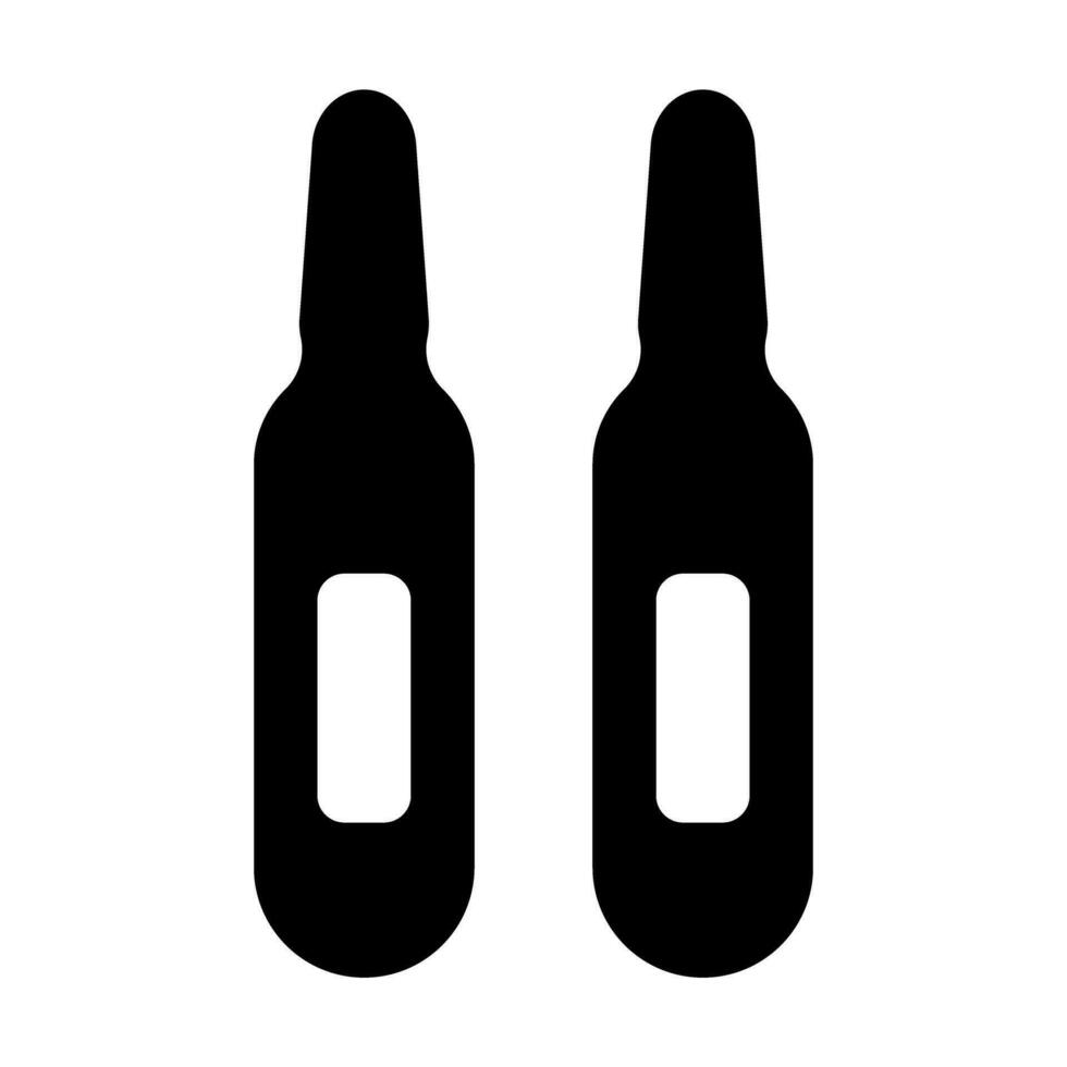 ampoule vecteur glyphe icône pour personnel et commercial utiliser.