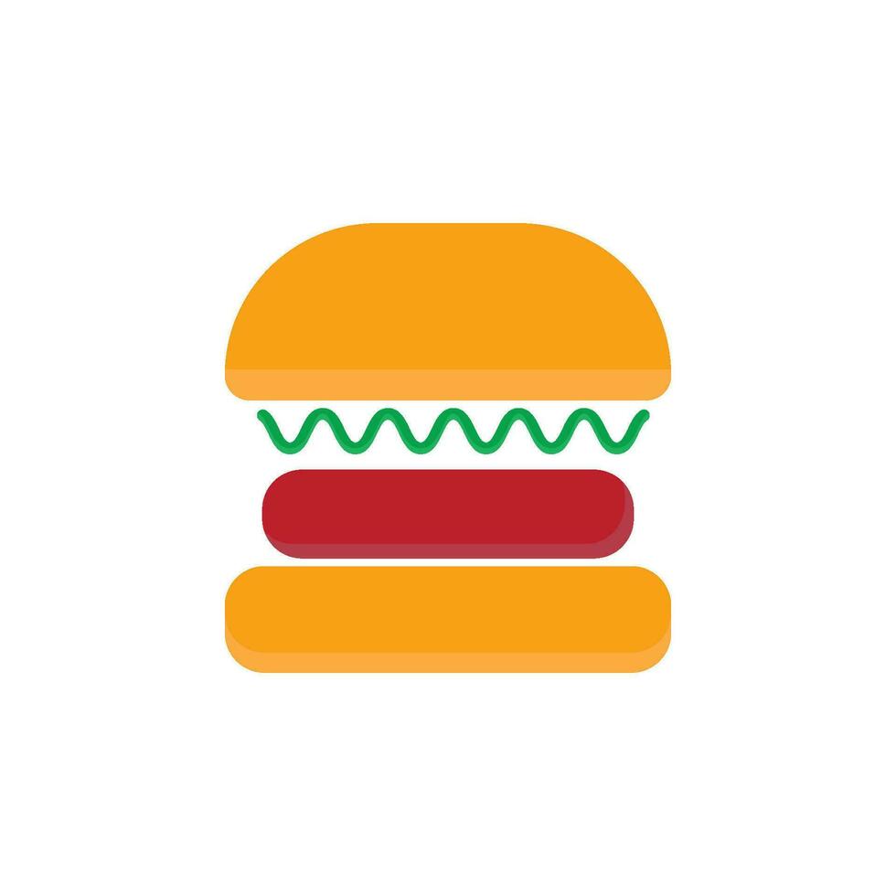 des hamburgers icône vecteur