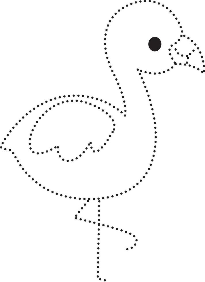aigrette animal patché entraine toi dessiner dessin animé griffonnage kawaii anime coloration page mignonne illustration dessin agrafe art personnage chibi manga bande dessinée vecteur