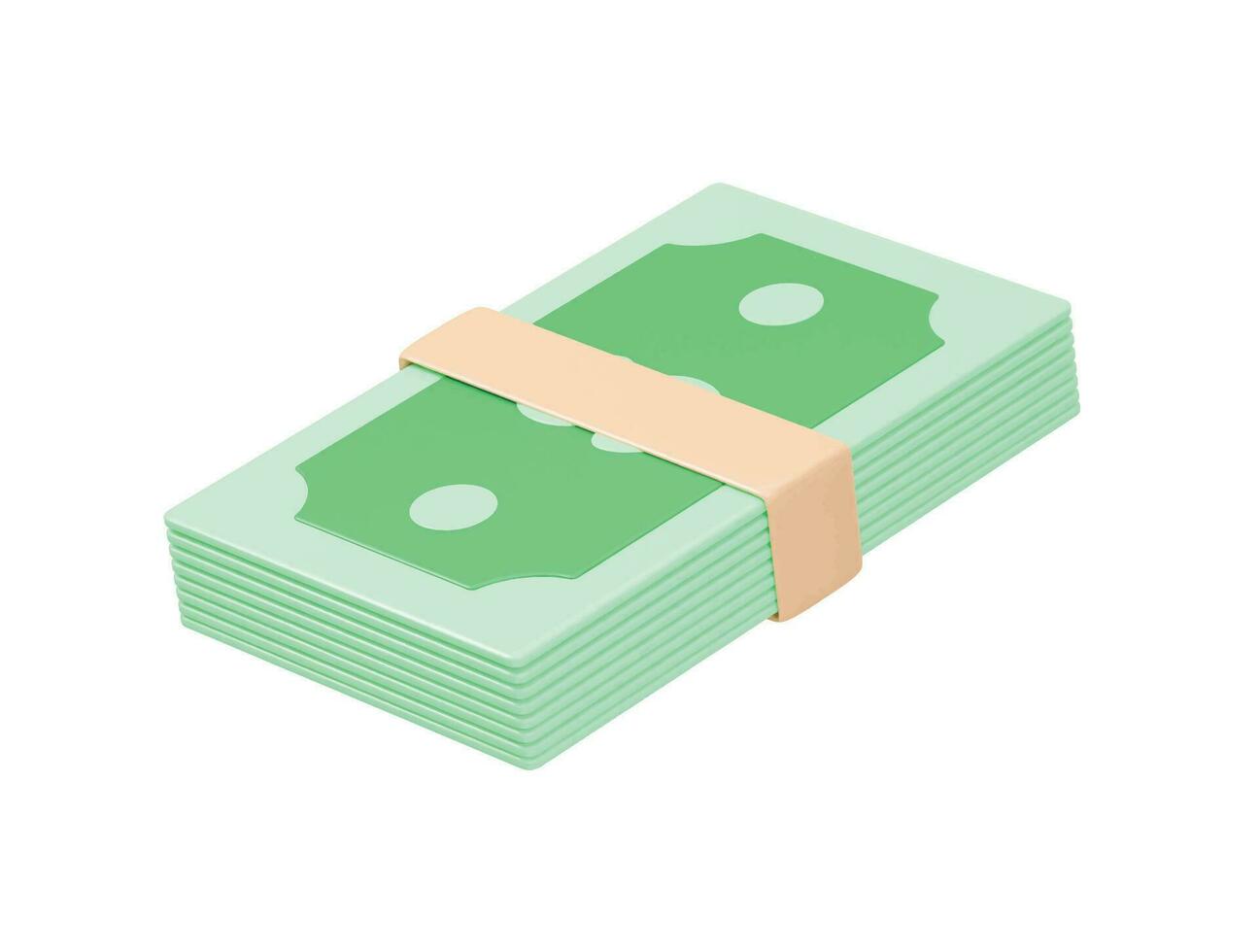 dollar icône illustration rendre transparent vecteur