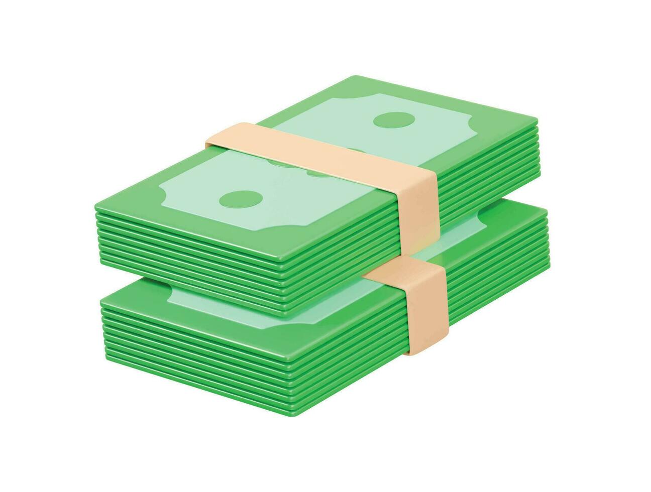 dollar icône illustration rendre transparent vecteur