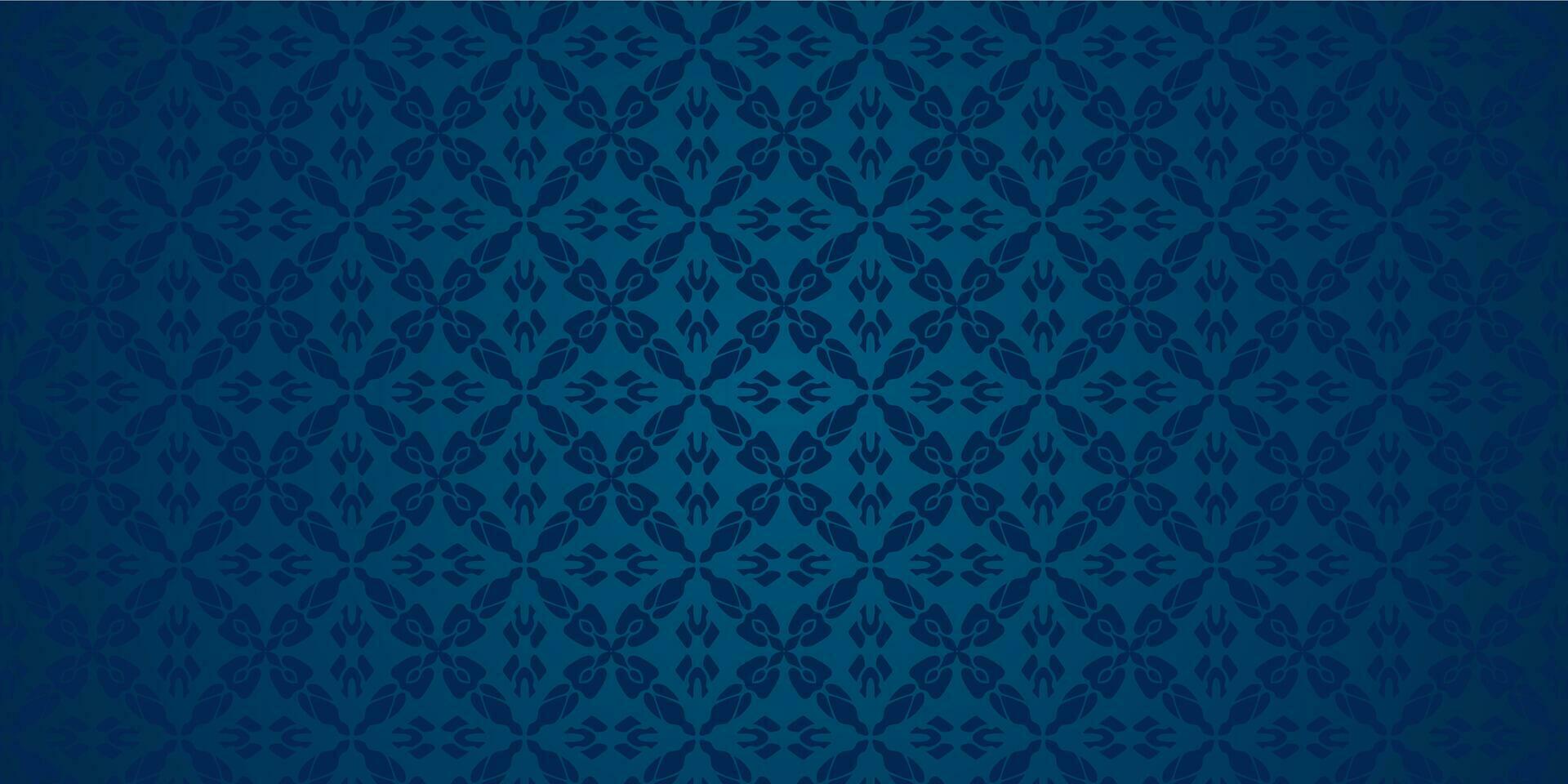 arabe motif bleu Contexte vecteur