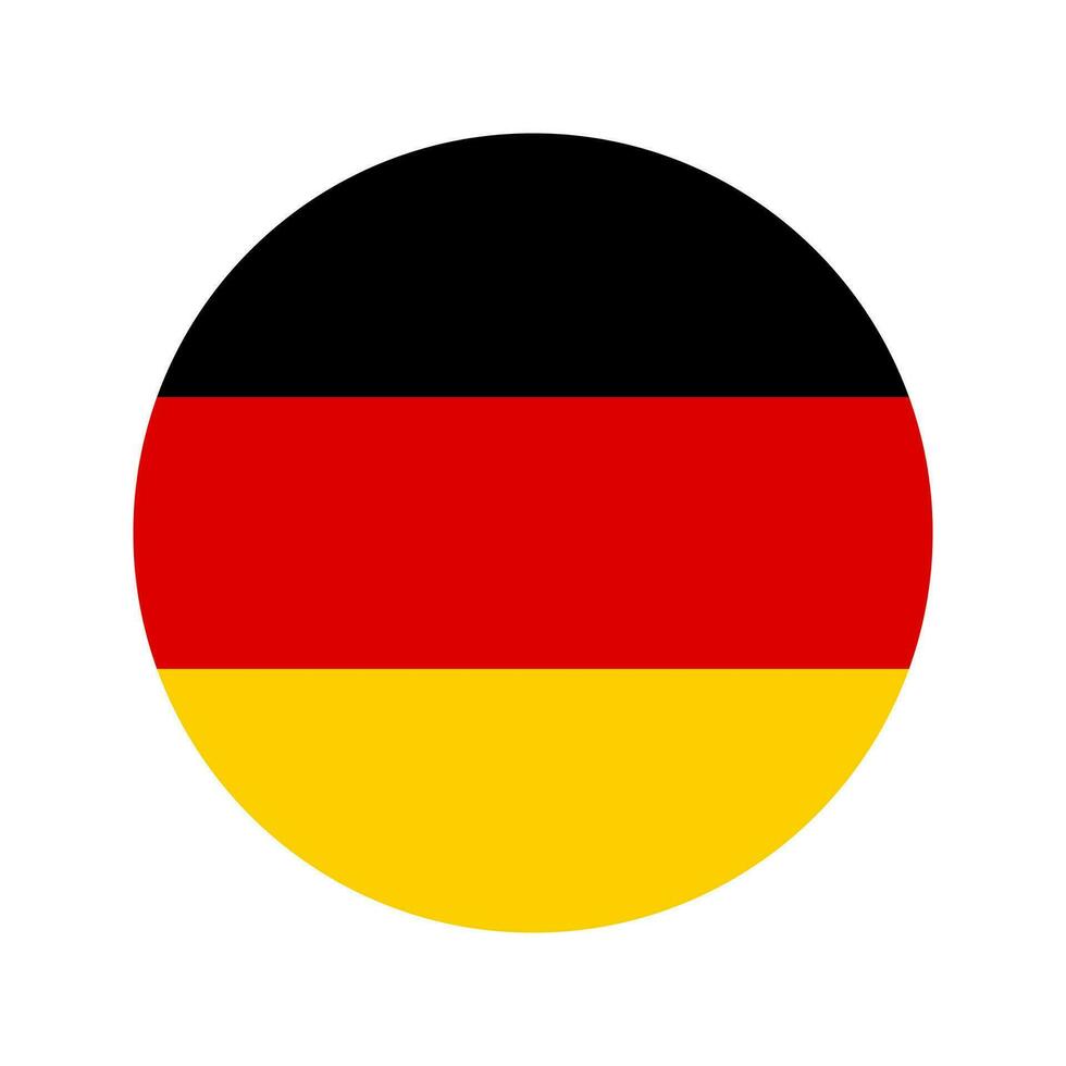 drapeau de l'allemagne illustration simple pour le jour de l'indépendance ou les élections vecteur