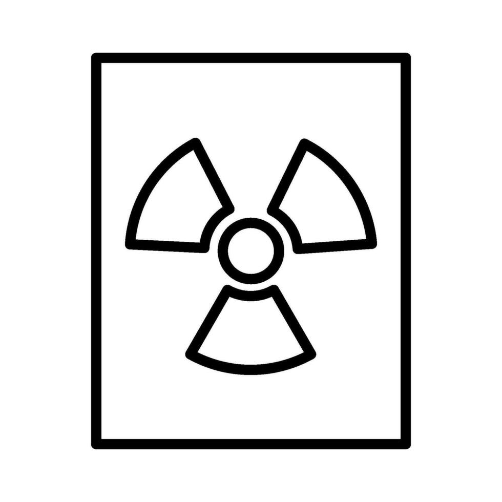 science radiation signe symbole vecteur