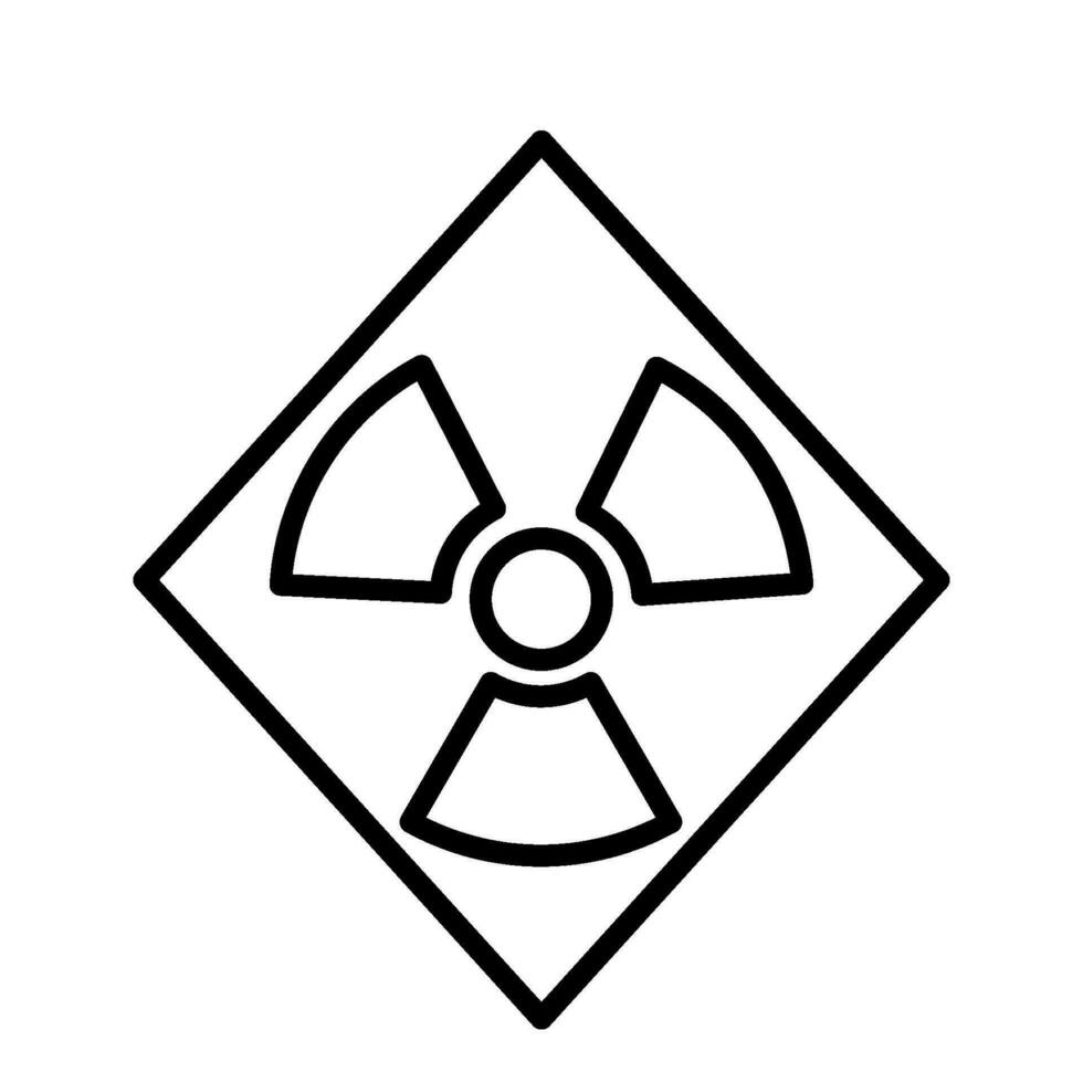 science radiation signe symbole vecteur