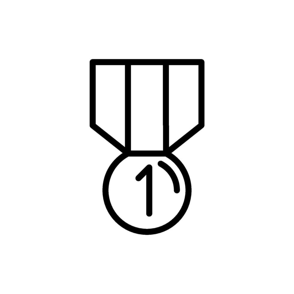 médaille trophée signe symbole vecteur