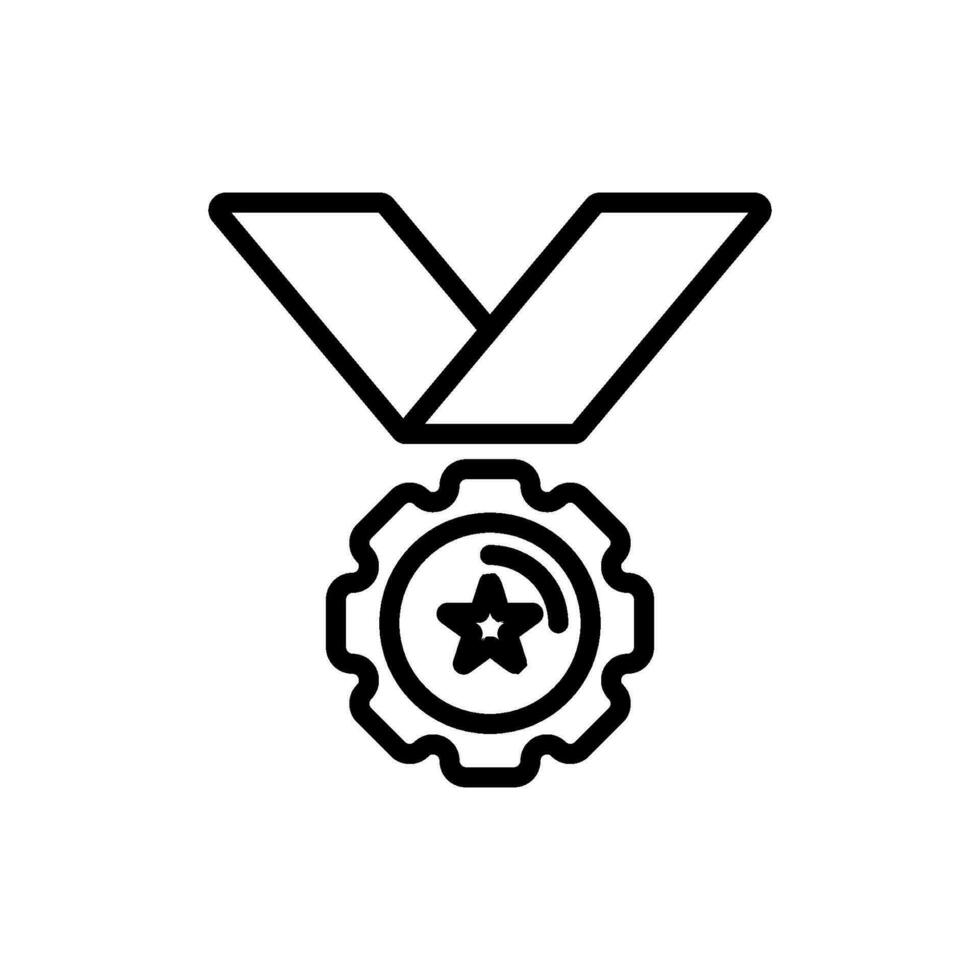 médaille trophée signe symbole vecteur