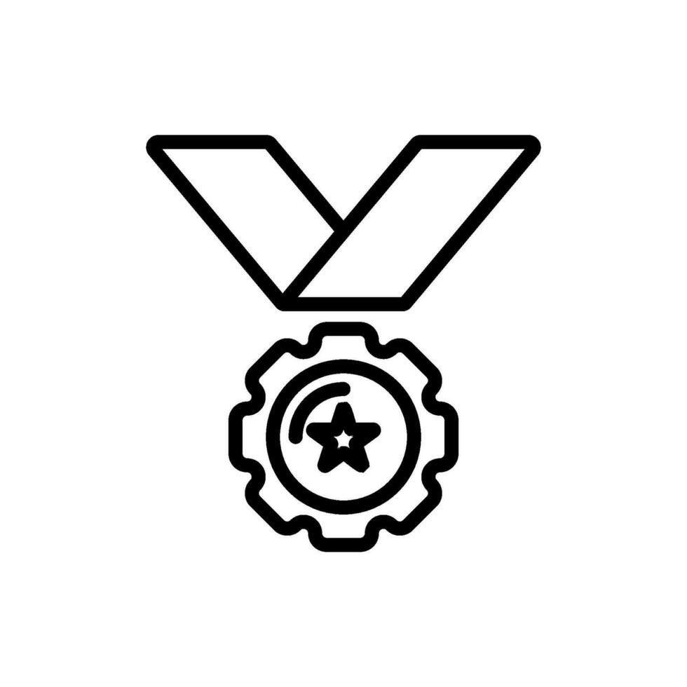 médaille trophée signe symbole vecteur