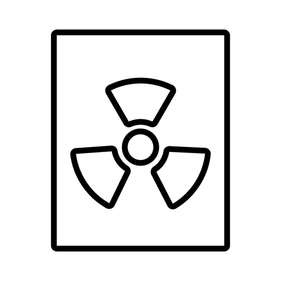 science radiation signe symbole vecteur
