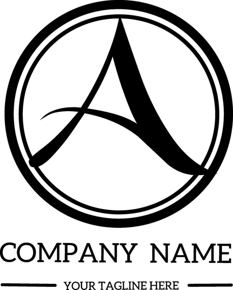 une initiale logo pour la photographie et autre entreprise. Facile logo pour nom. vecteur