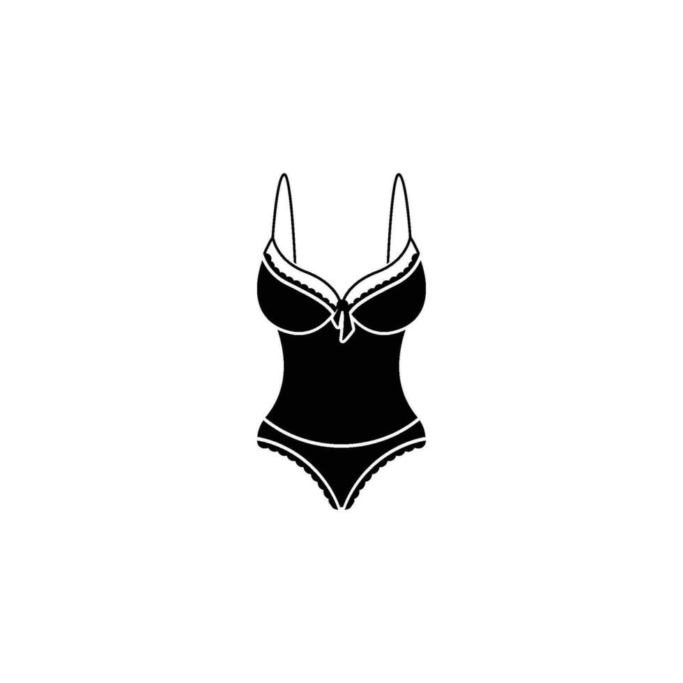 lingerie icône conception vecteur