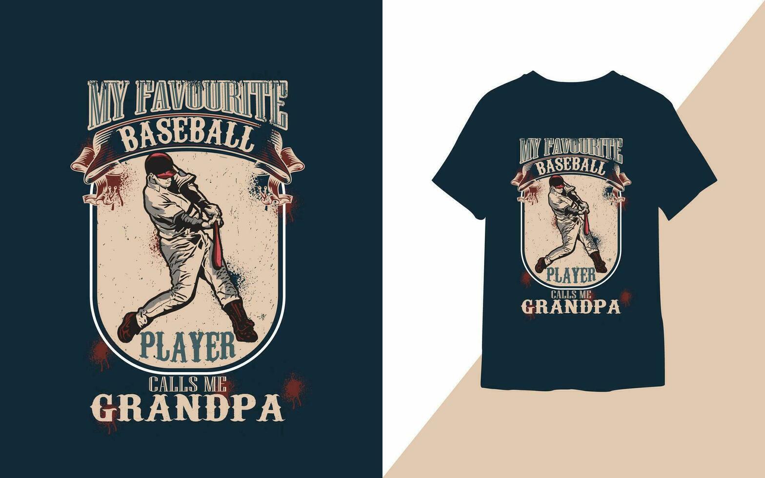 base-ball amoureux ancien style T-shirt conception, vecteur