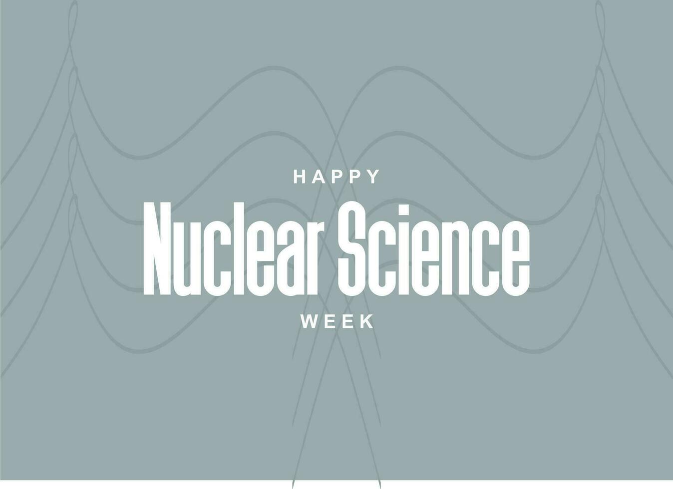 nucléaire science la semaine vecteur